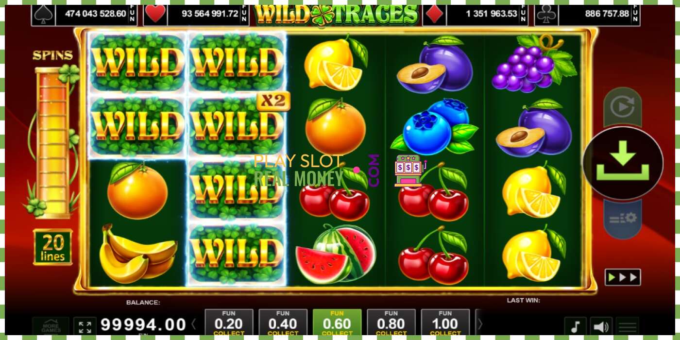 Slot Wild Traces pe bani reali, poza - 3