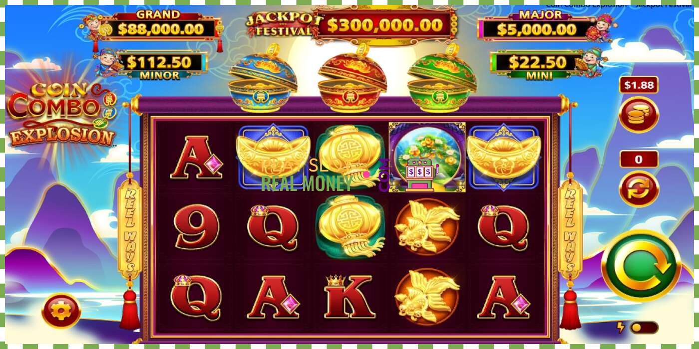 Slot Coin Combo Explosion Jackpot Festival oikealla rahalla, kuva - 1