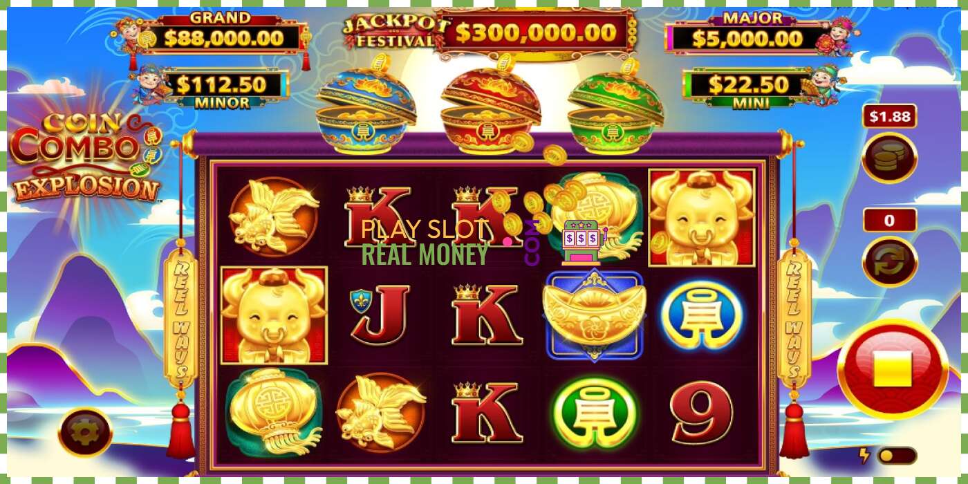 Slot Coin Combo Explosion Jackpot Festival oikealla rahalla, kuva - 3