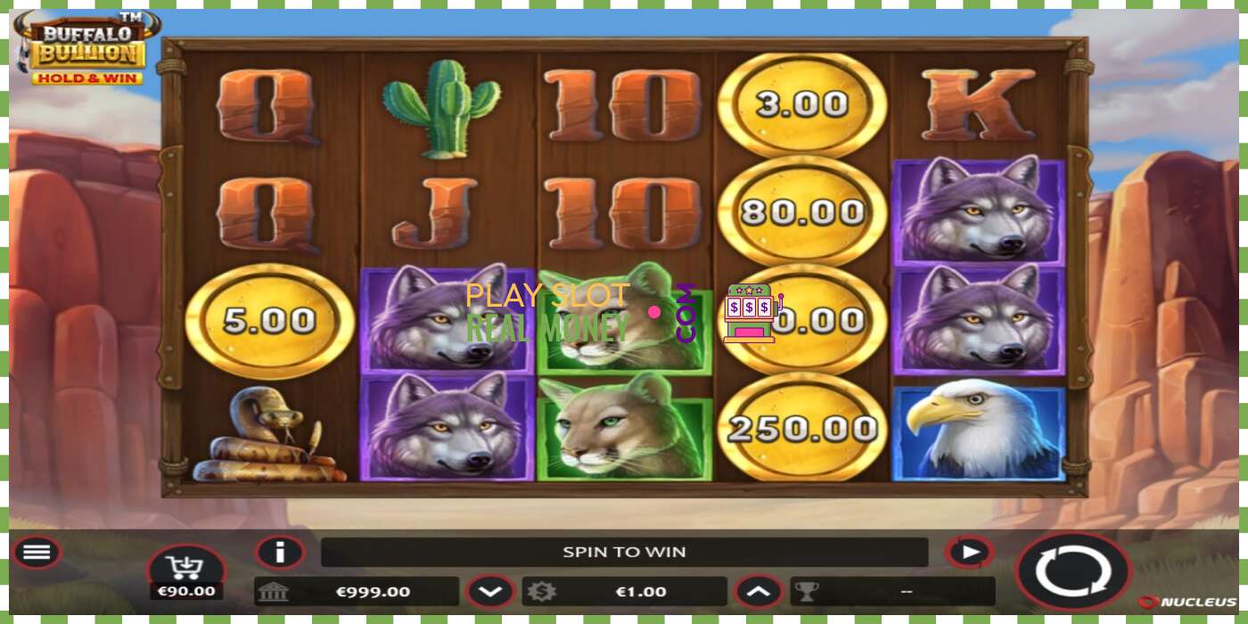 Slot Buffalo Bullion za skutečné peníze, obrázek - 1