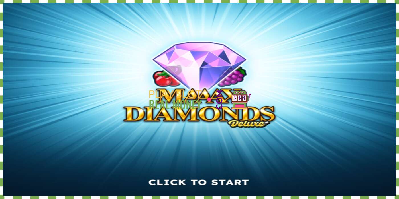 Slot Maaax Diamonds Deluxe za pravi novac, slika - 1