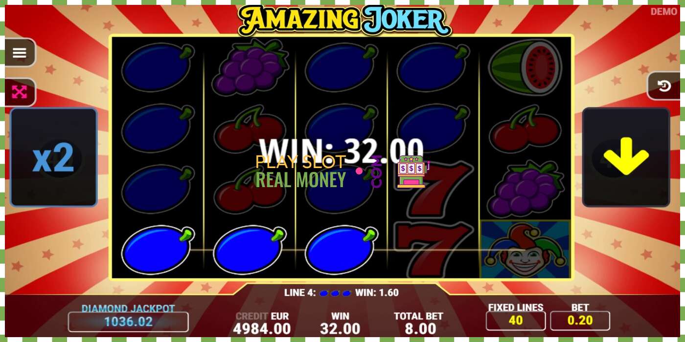 Slots Amazing Joker par īstu naudu, bilde - 2