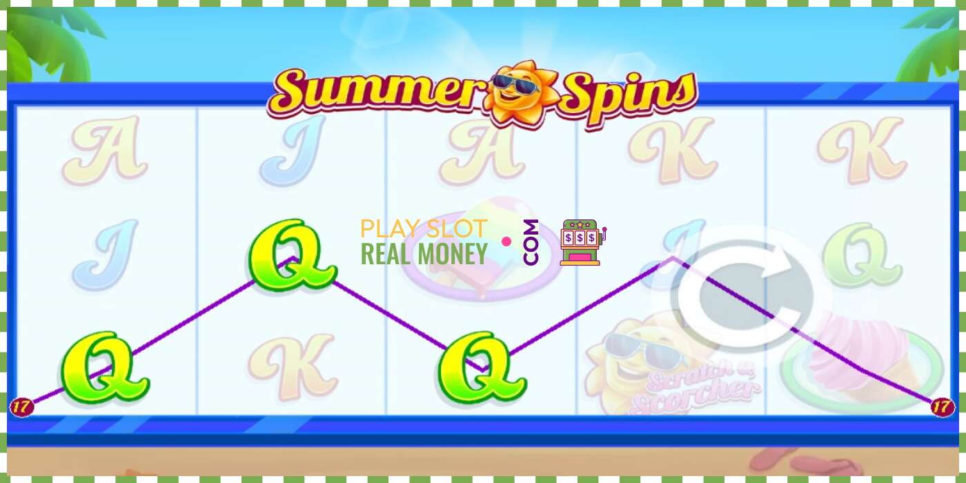 Слот Summer Spins на реальные деньги, картинка - 2