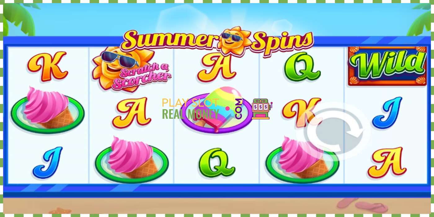 Слот Summer Spins на реальные деньги, картинка - 4