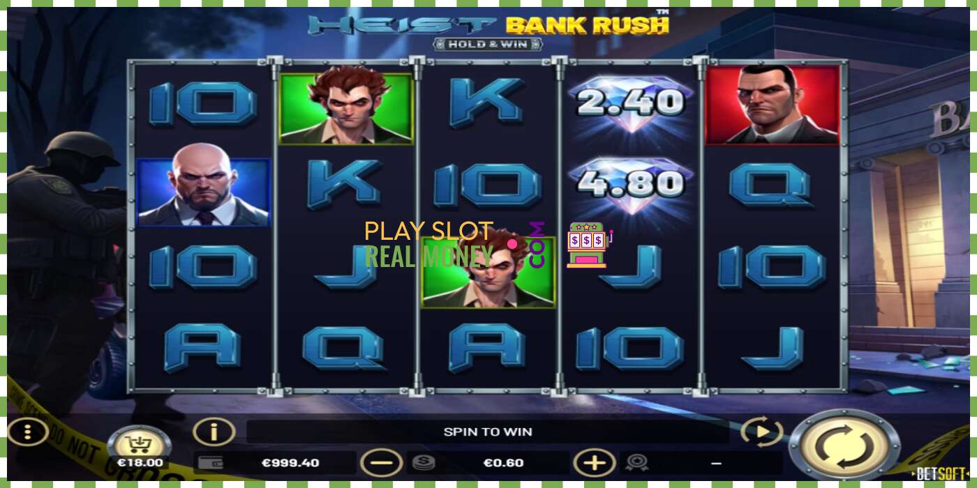 Slot Heist: Bank Rush za pravi novac, slika - 1