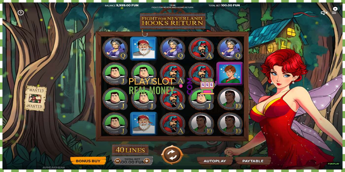 Slot Fight for Neverland: Hooks Return for rigtige penge, billede - 2