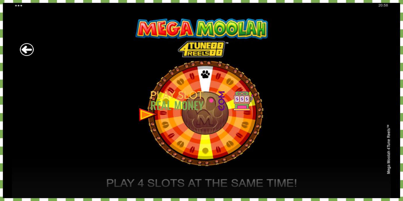 Slot Mega Moolah 4Tune Reels por dinheiro real, foto - 4