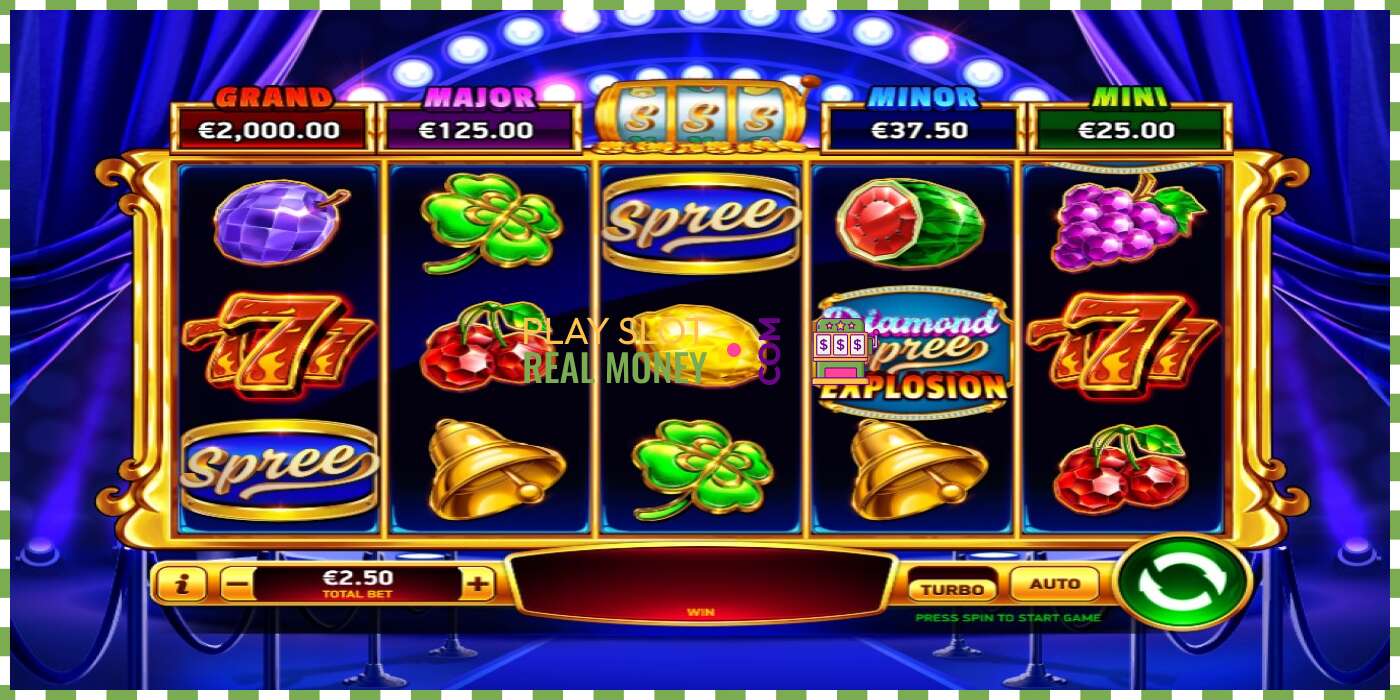 Slots Diamond Spree Explosion par īstu naudu, bilde - 1