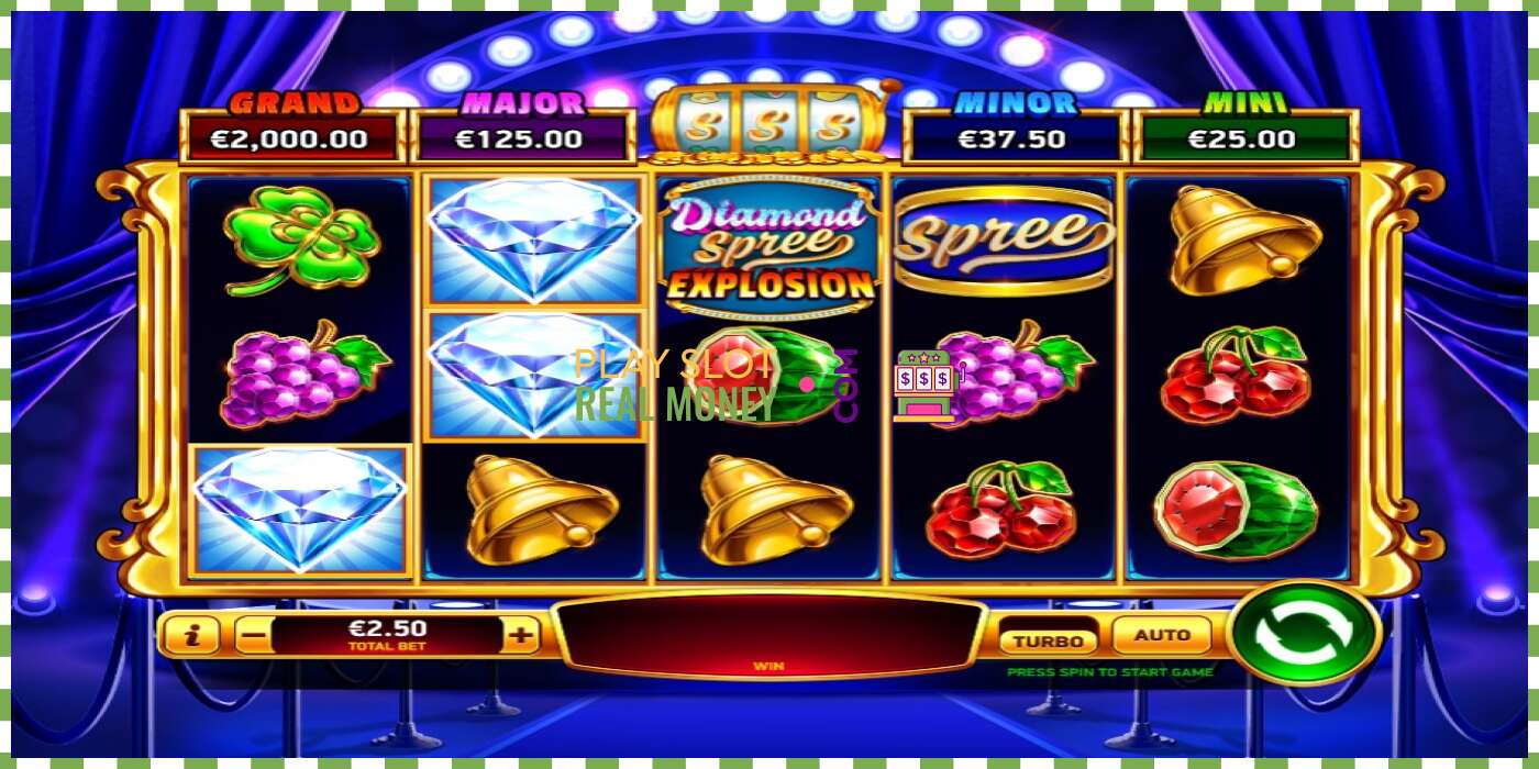 Slots Diamond Spree Explosion par īstu naudu, bilde - 2