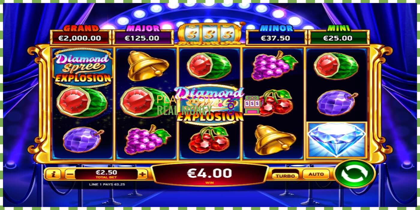 Slots Diamond Spree Explosion par īstu naudu, bilde - 3