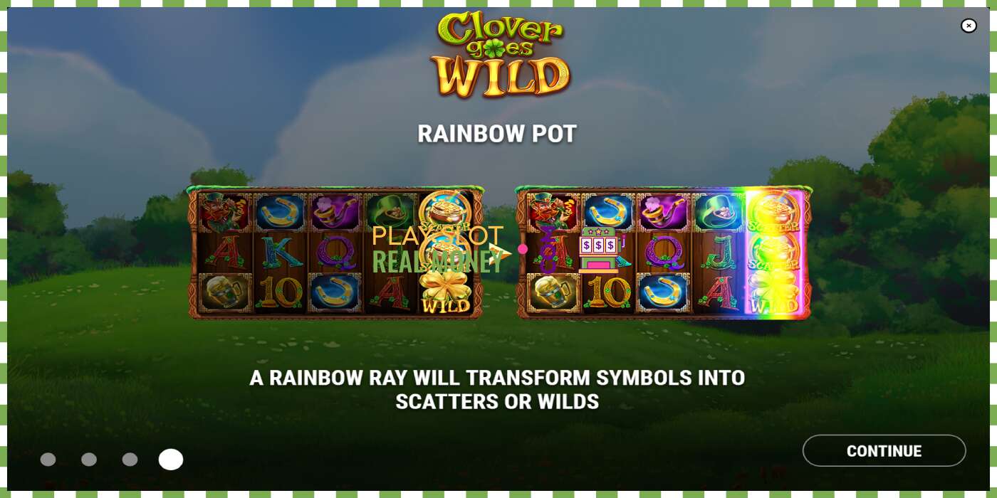 Slot Clover Goes Wild for real money, picture - 1