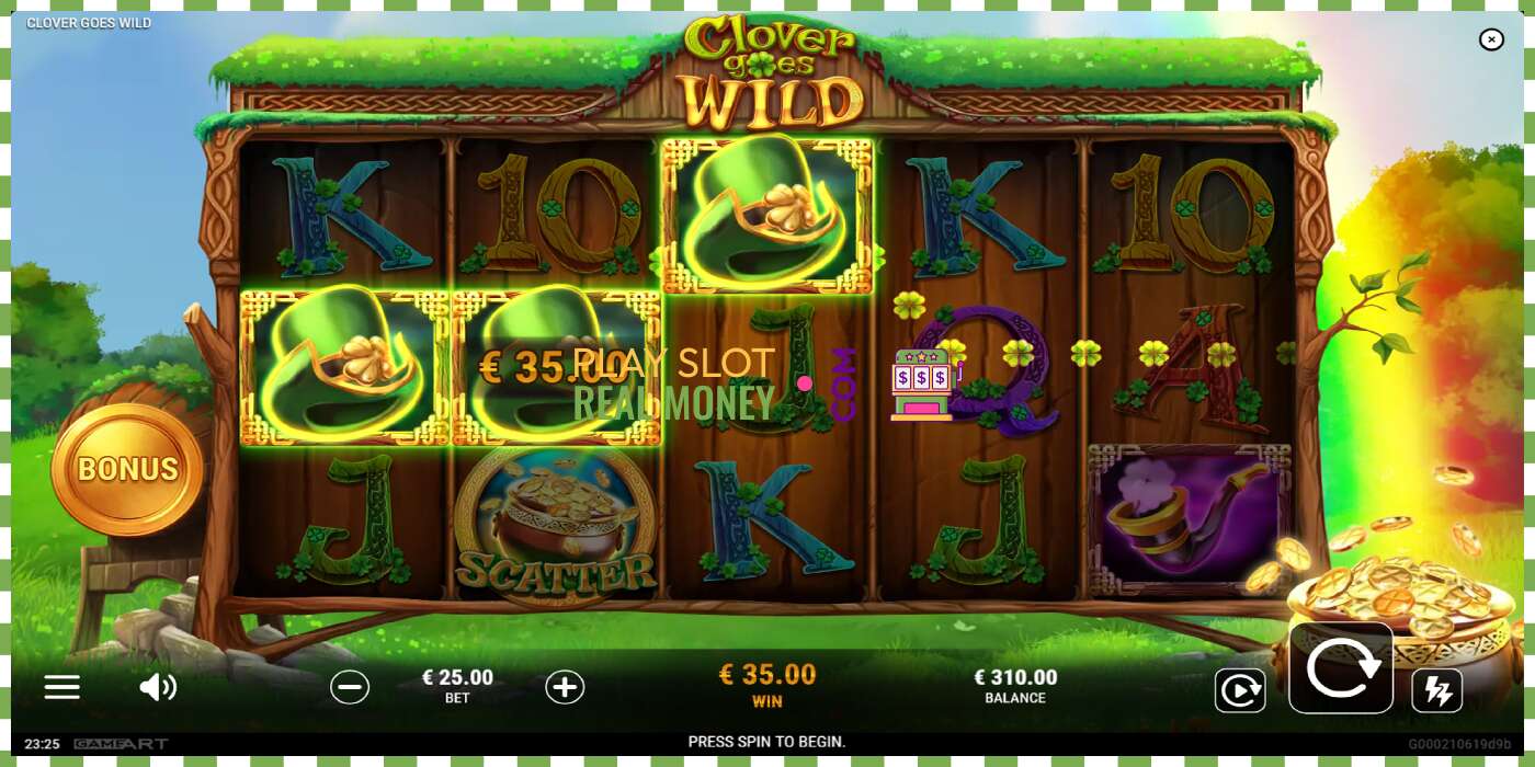 Slot Clover Goes Wild for real money, picture - 4