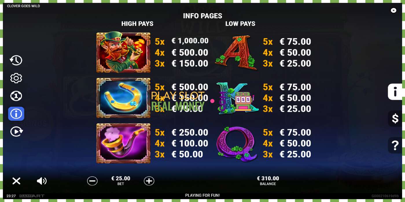 Slot Clover Goes Wild for real money, picture - 6