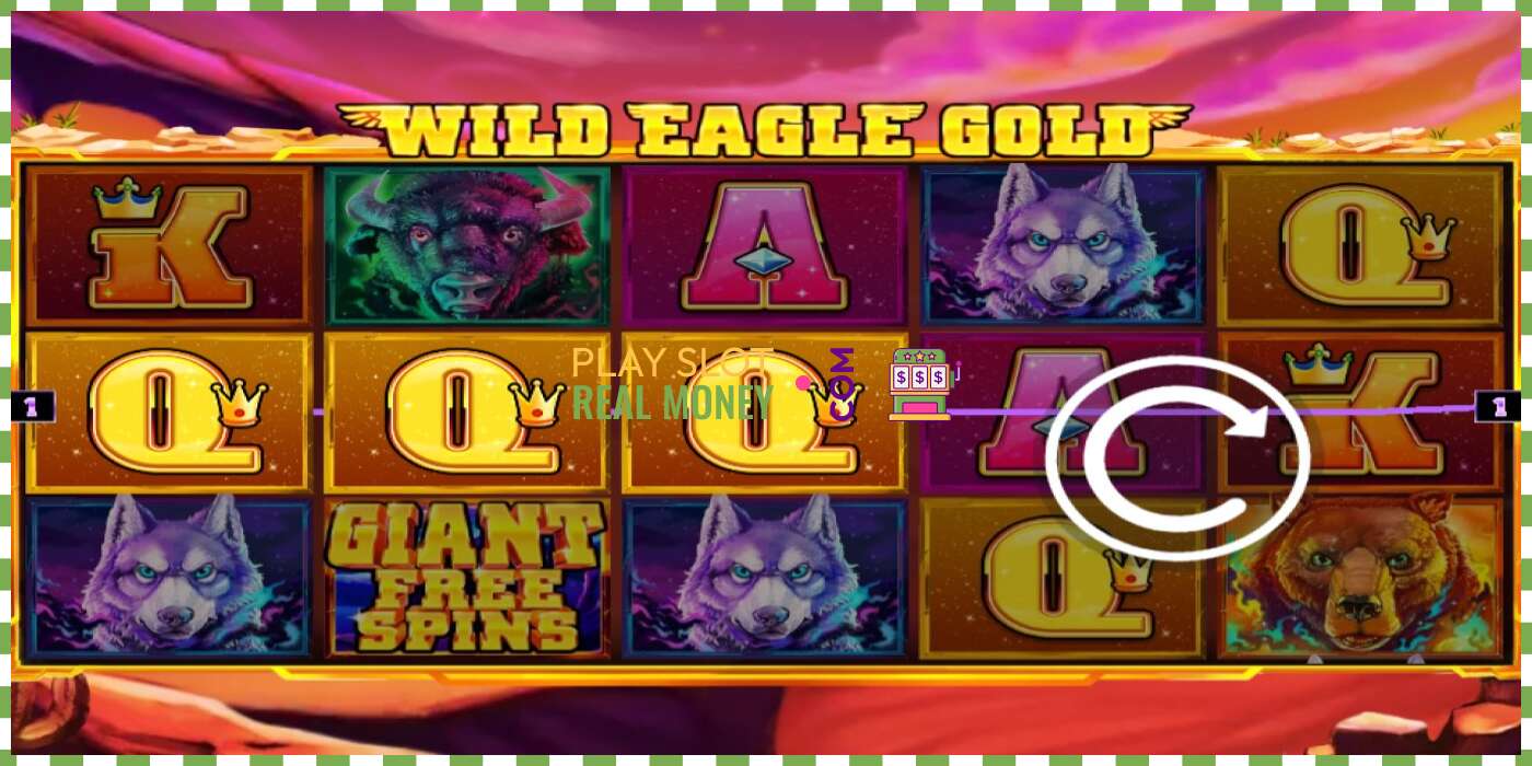 Yanayopangwa Wild Eagle Gold kwa pesa halisi, picha - 2