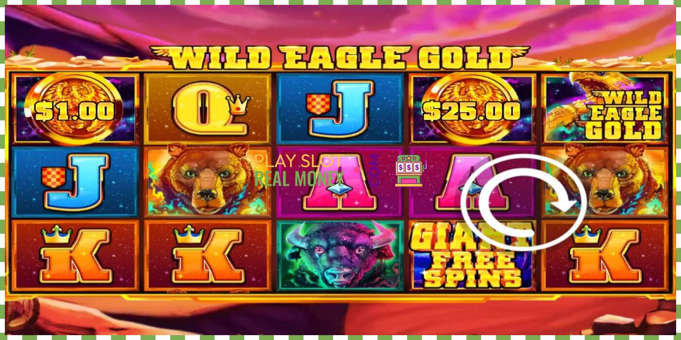 Yanayopangwa Wild Eagle Gold kwa pesa halisi, picha - 3