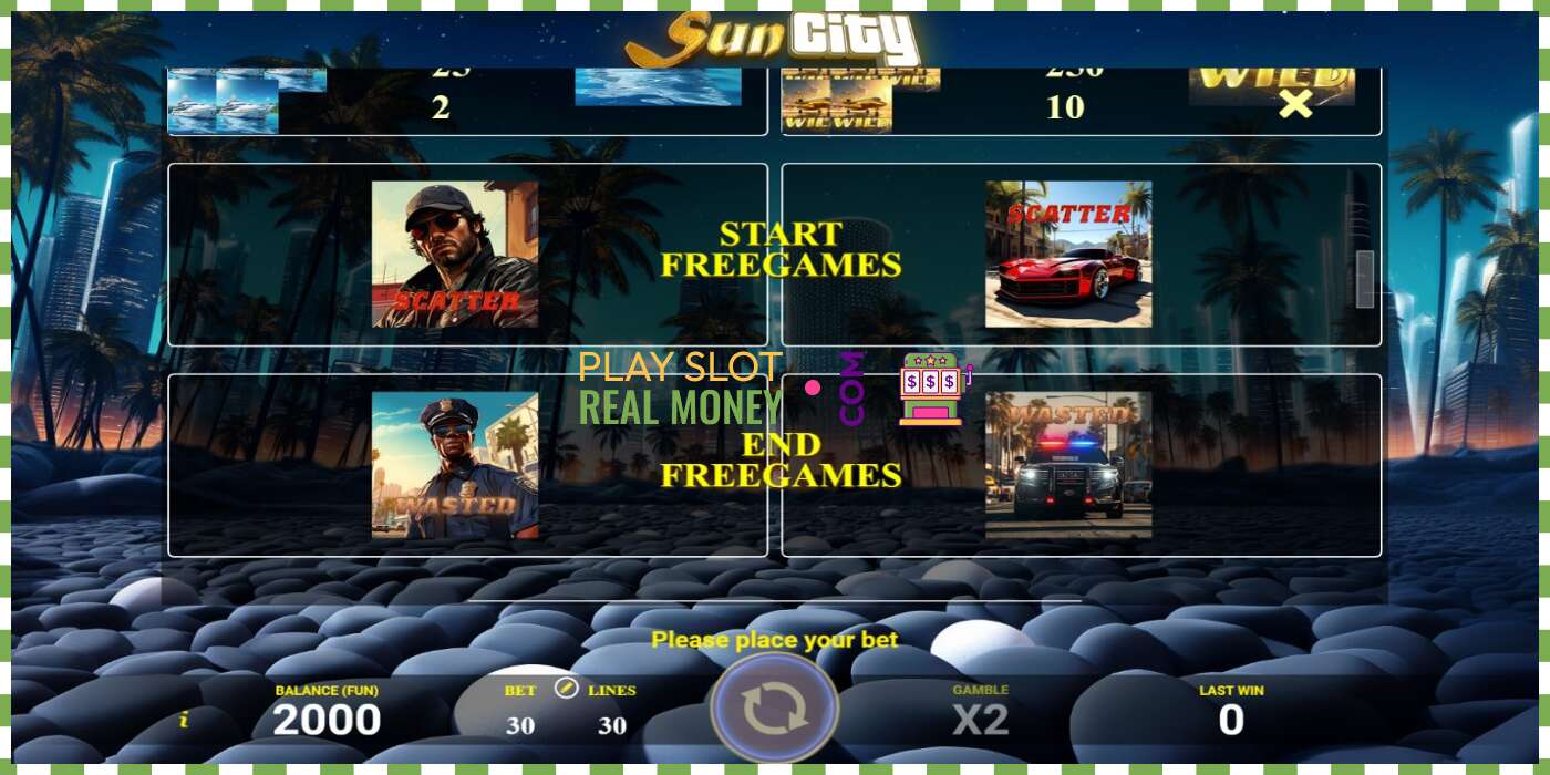 Slot Sun City za pravi novac, slika - 4