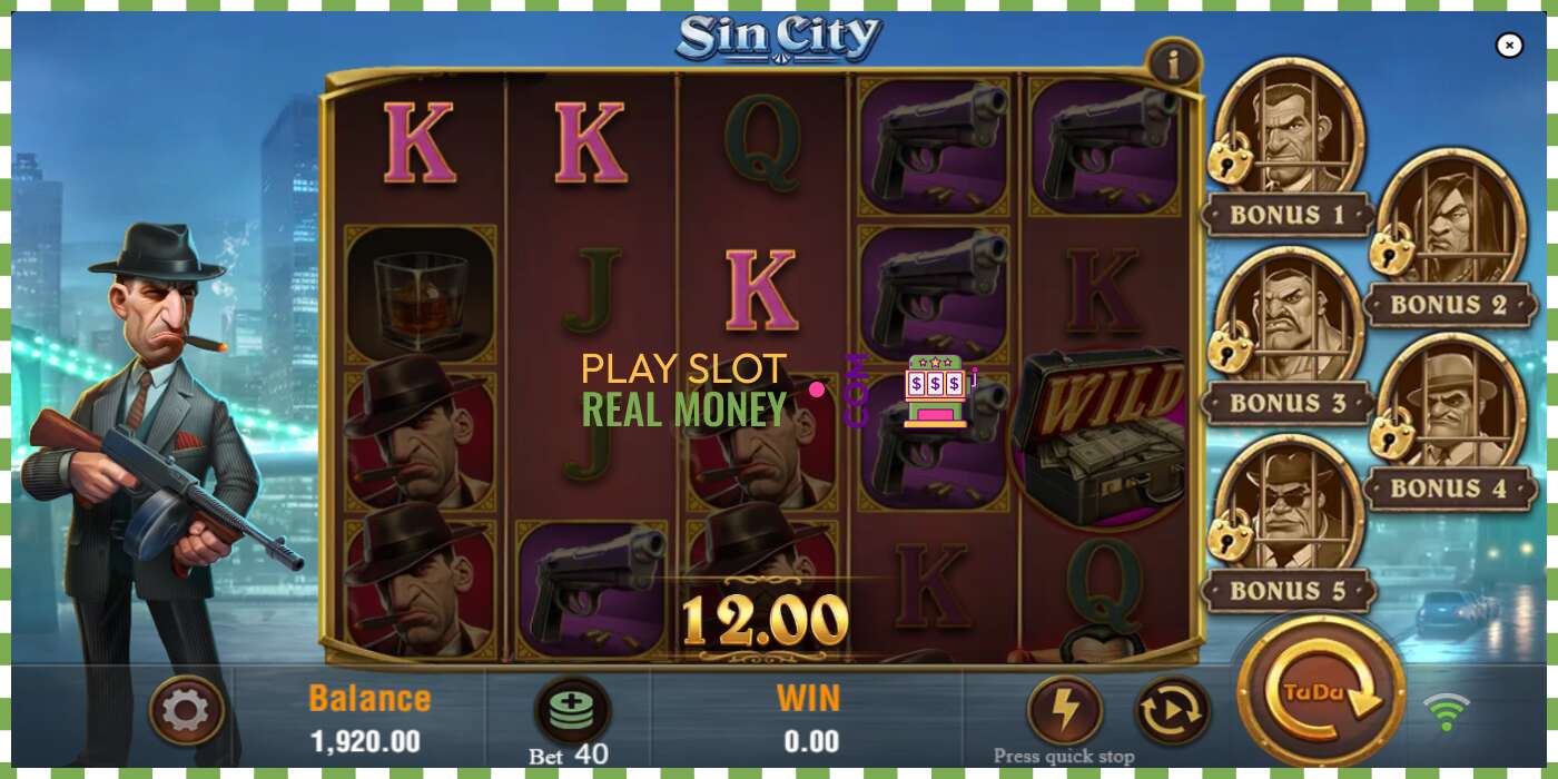 Slot Sin City por dinheiro real, foto - 3