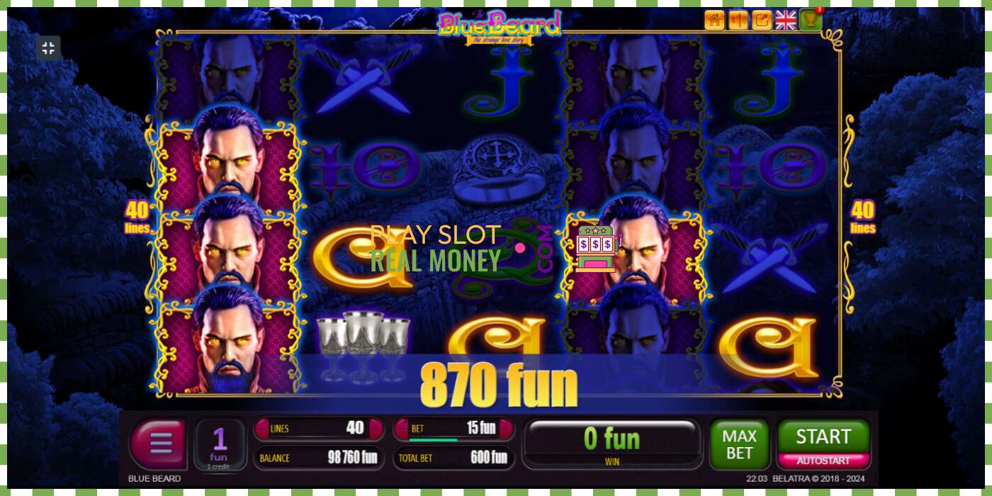 Slot Blue Beard für echtes geld, bild - 3