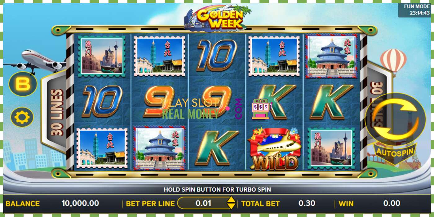 Slot Golden Week for real money, picture - 1