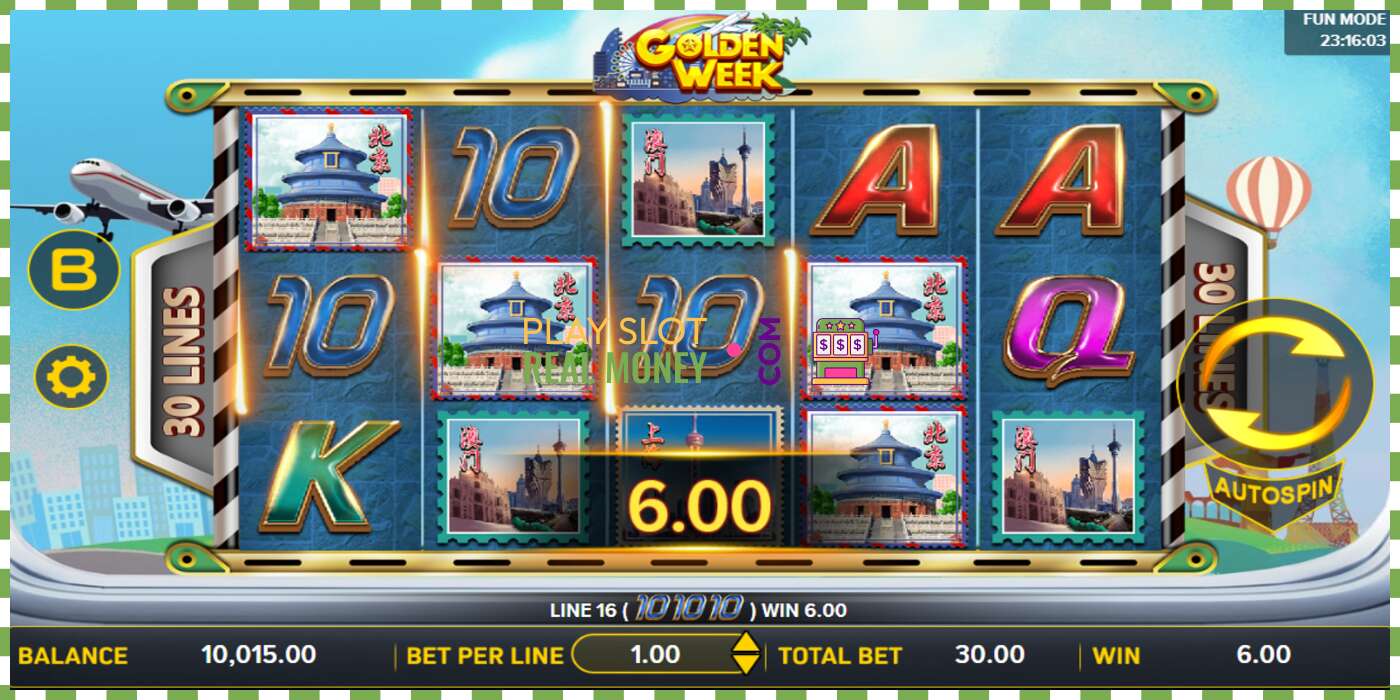 Slot Golden Week for real money, picture - 2