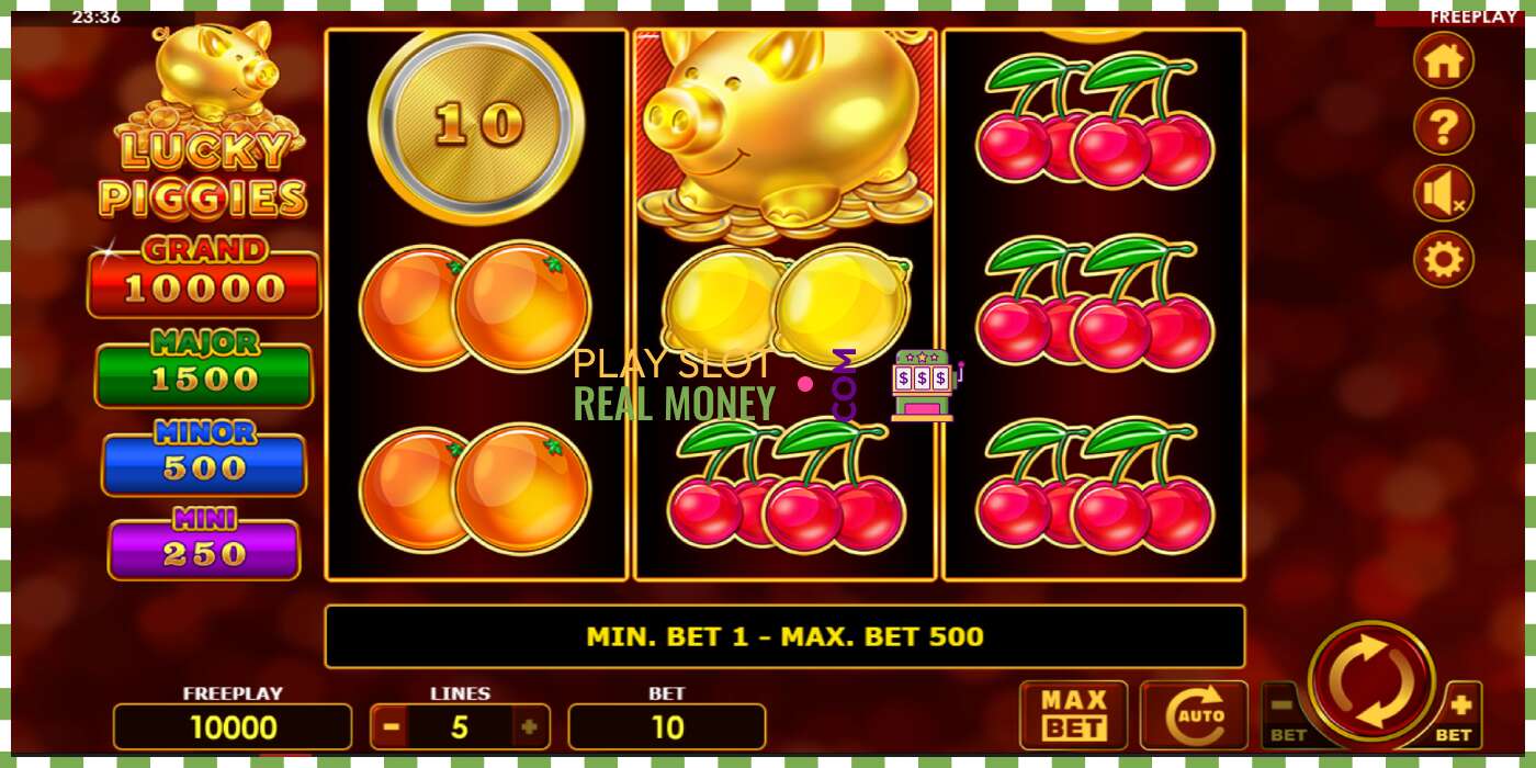 Slot Lucky Piggies pe bani reali, poza - 2