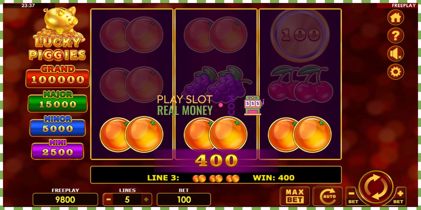 Slot Lucky Piggies pe bani reali, poza - 3