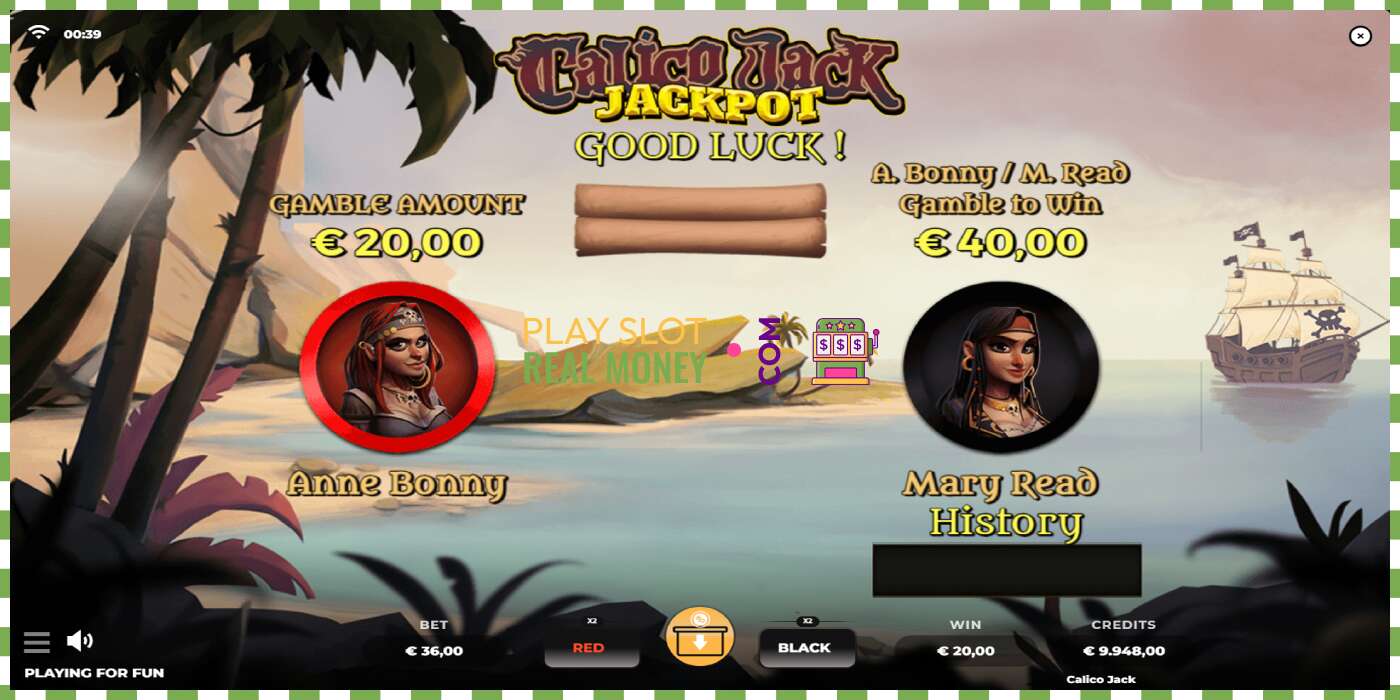 Slot Calico Jack Jackpot for rigtige penge, billede - 3