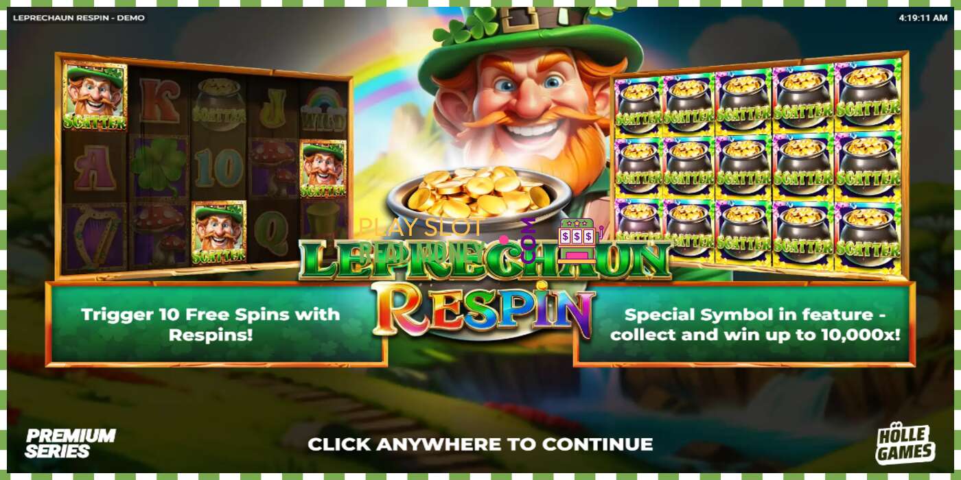 スロット Leprechaun Respin リアルマネーの場合、画像 - 1