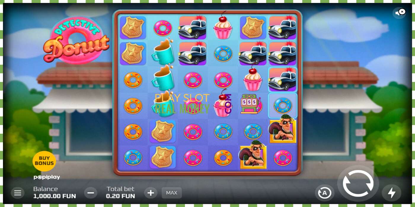 Slot Detective Donut for real money, picture - 2