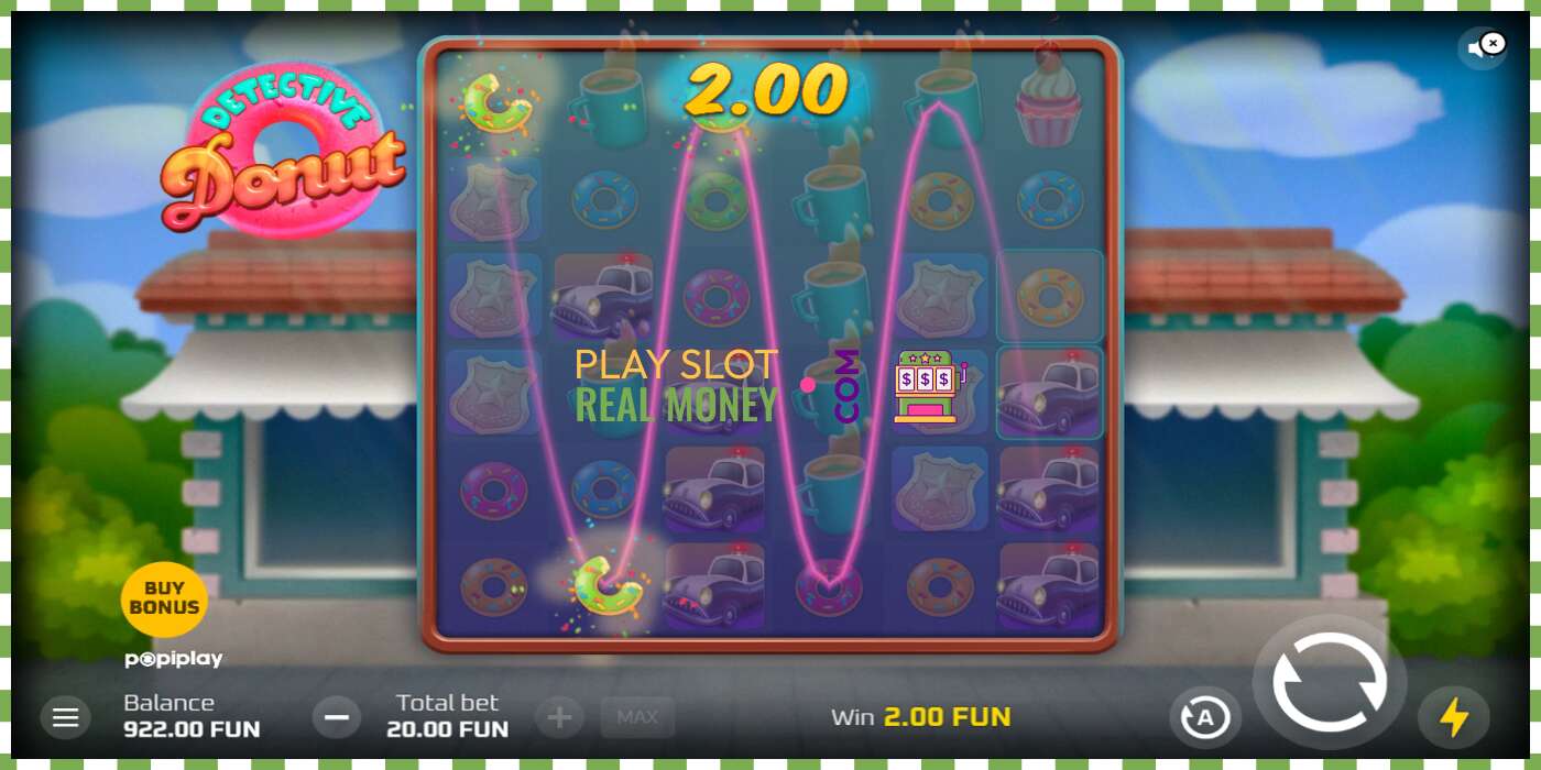 Slot Detective Donut for real money, picture - 3