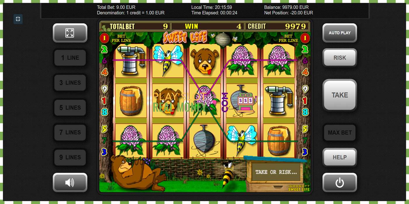 Slot Sweet Life por diñeiro real, imaxe - 2