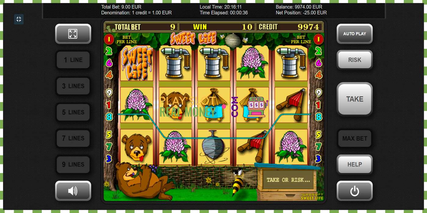 Slot Sweet Life por diñeiro real, imaxe - 3