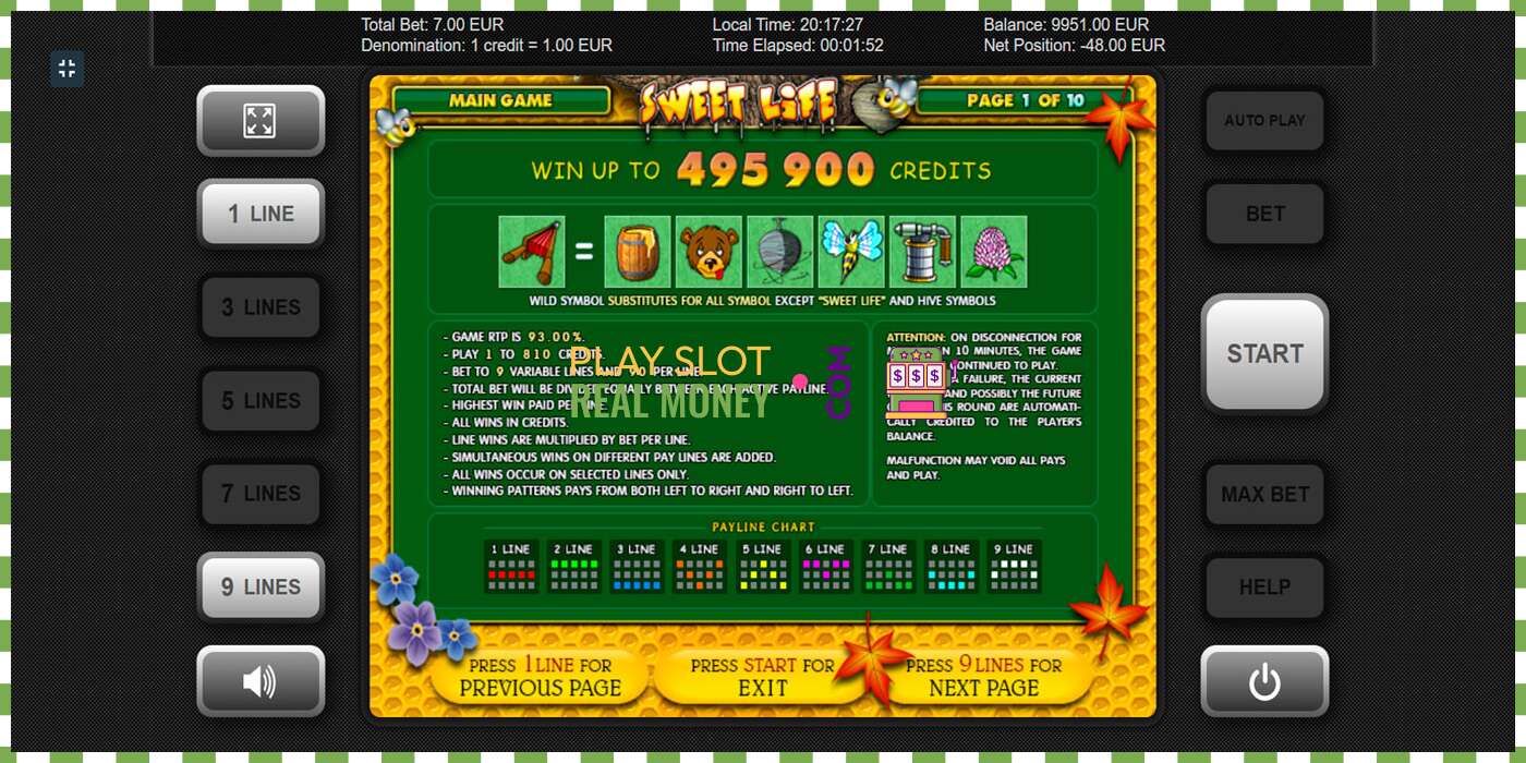 Slot Sweet Life por diñeiro real, imaxe - 6