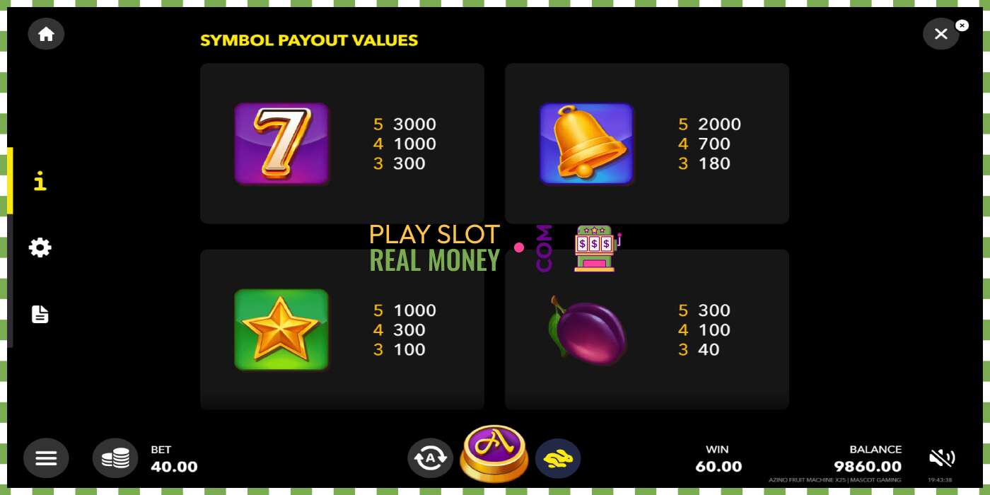 Slot Azino Fruit Machine x25 pe bani reali, poza - 5