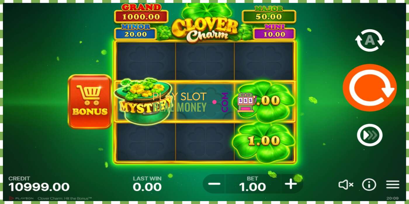 Слот Clover Charm: Hit the Bonus на реальные деньги, картинка - 2