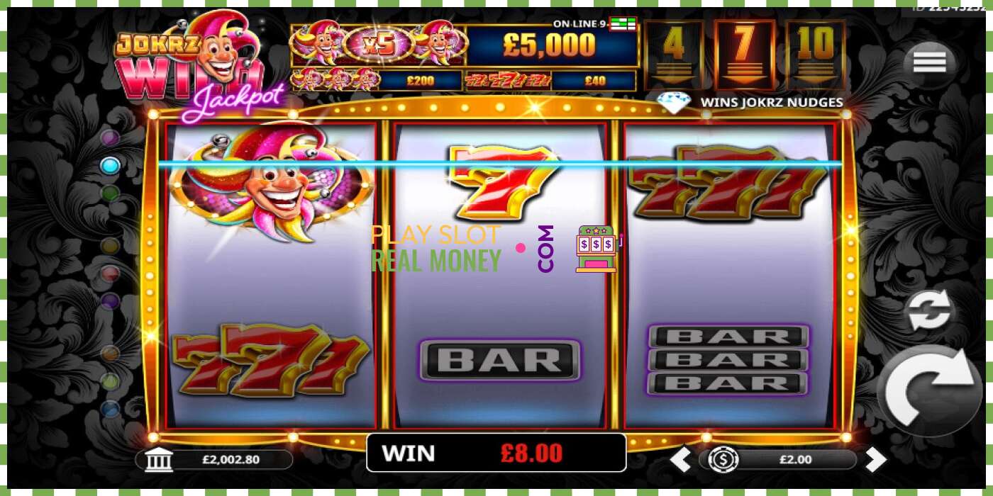 Slot Jokrz Wild Jackpot za pravi novac, slika - 3