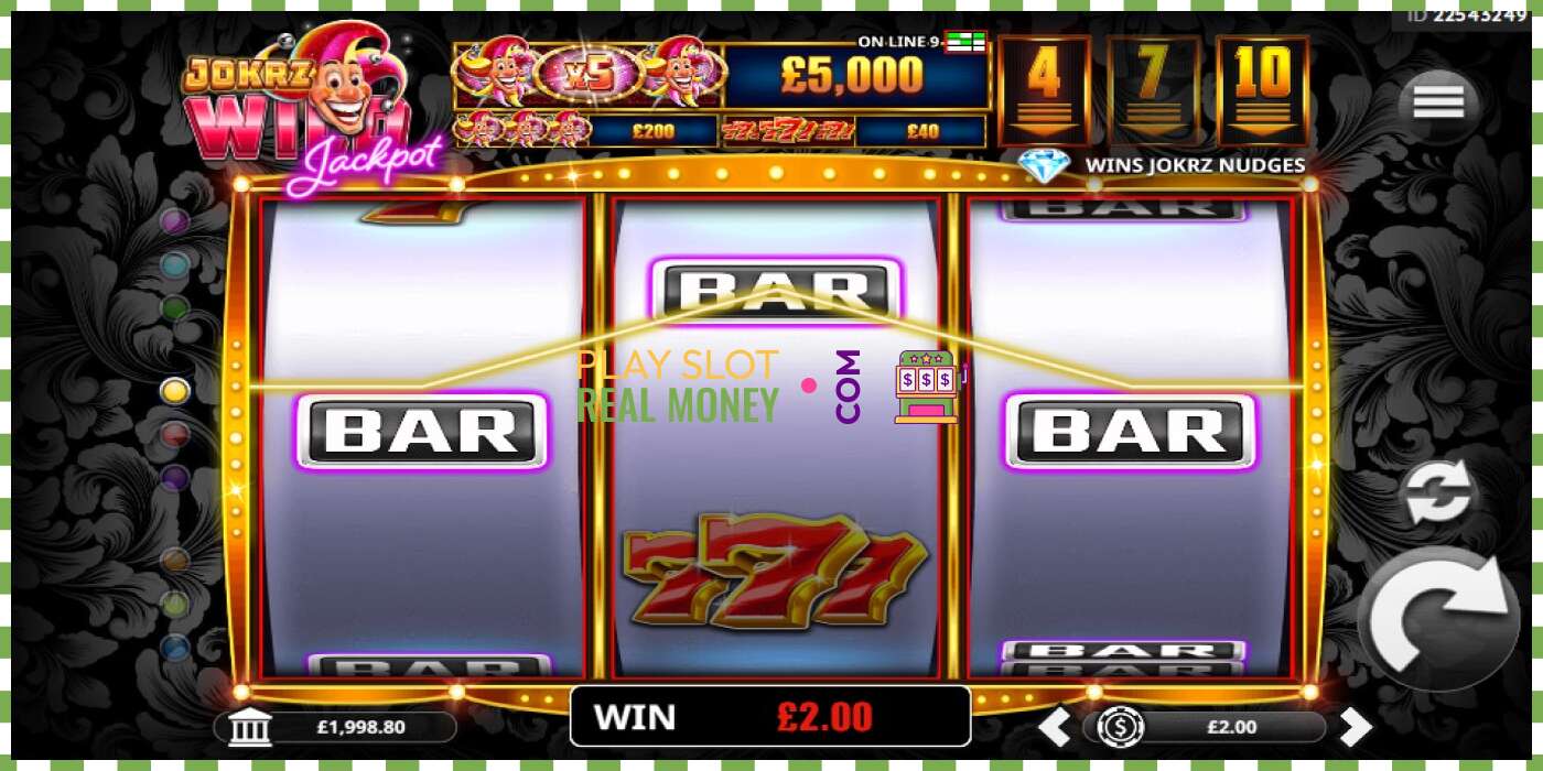 Slot Jokrz Wild Jackpot za pravi novac, slika - 4