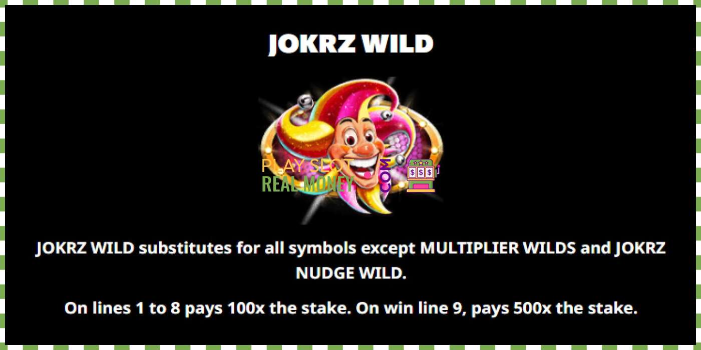 Slot Jokrz Wild Jackpot za pravi novac, slika - 5