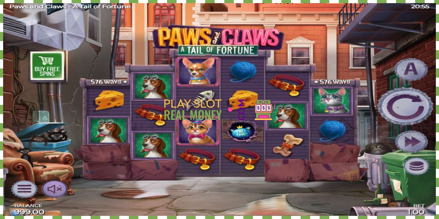 স্লট Paws and Claws: A Tail of Fortune প্রকৃত অর্থের জন্য, ছবি - 2