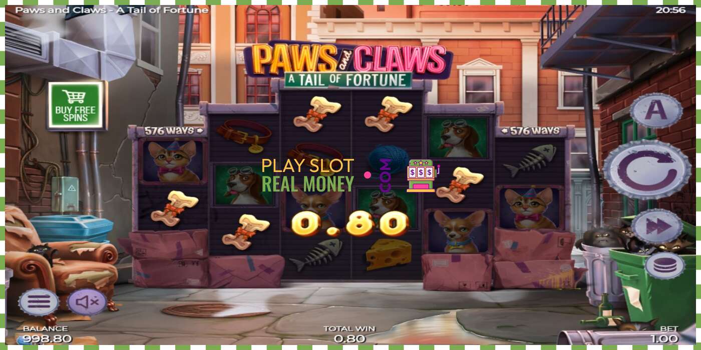 স্লট Paws and Claws: A Tail of Fortune প্রকৃত অর্থের জন্য, ছবি - 3