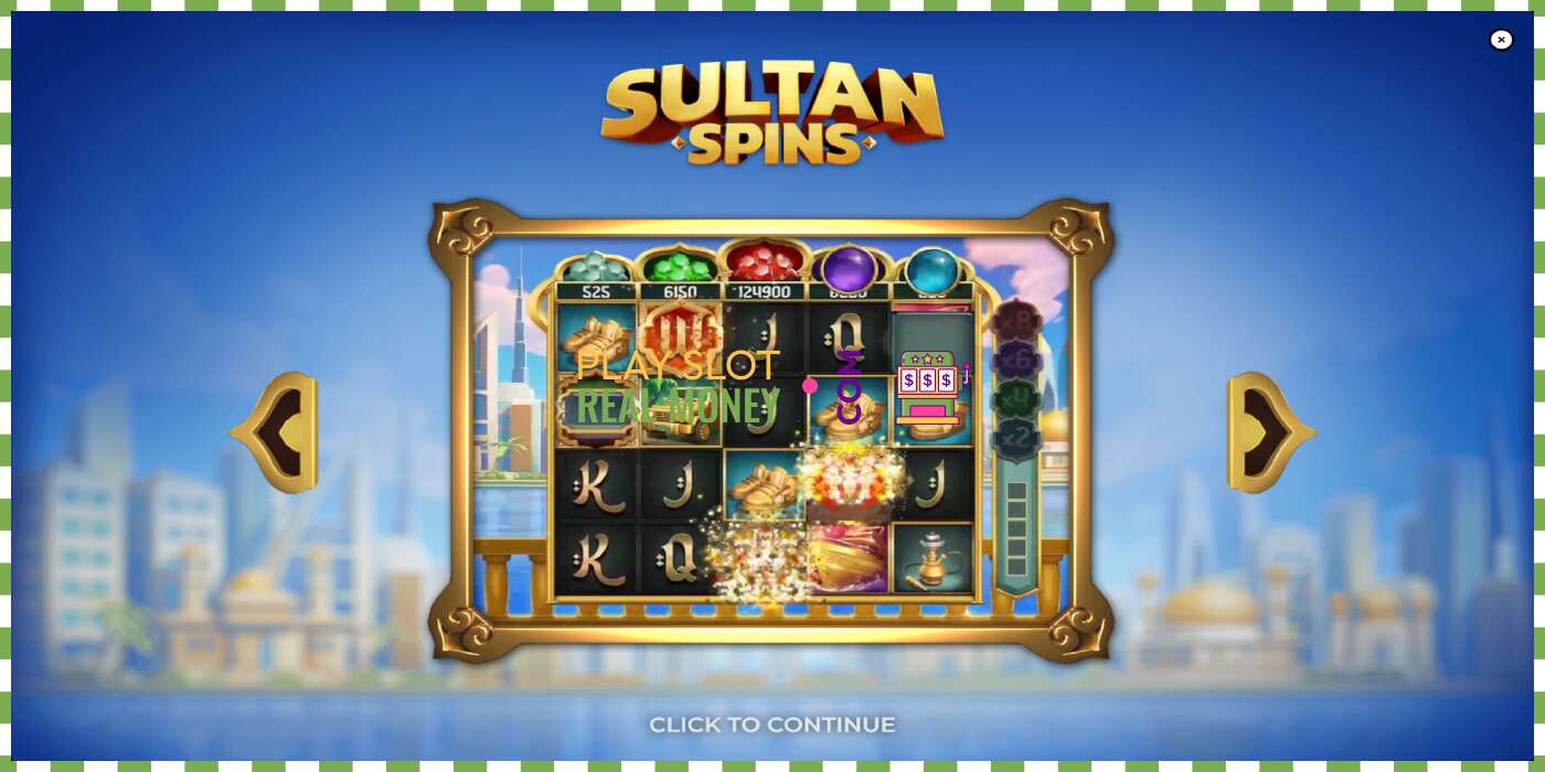 Slot Sultan Spins za skutečné peníze, obrázek - 1