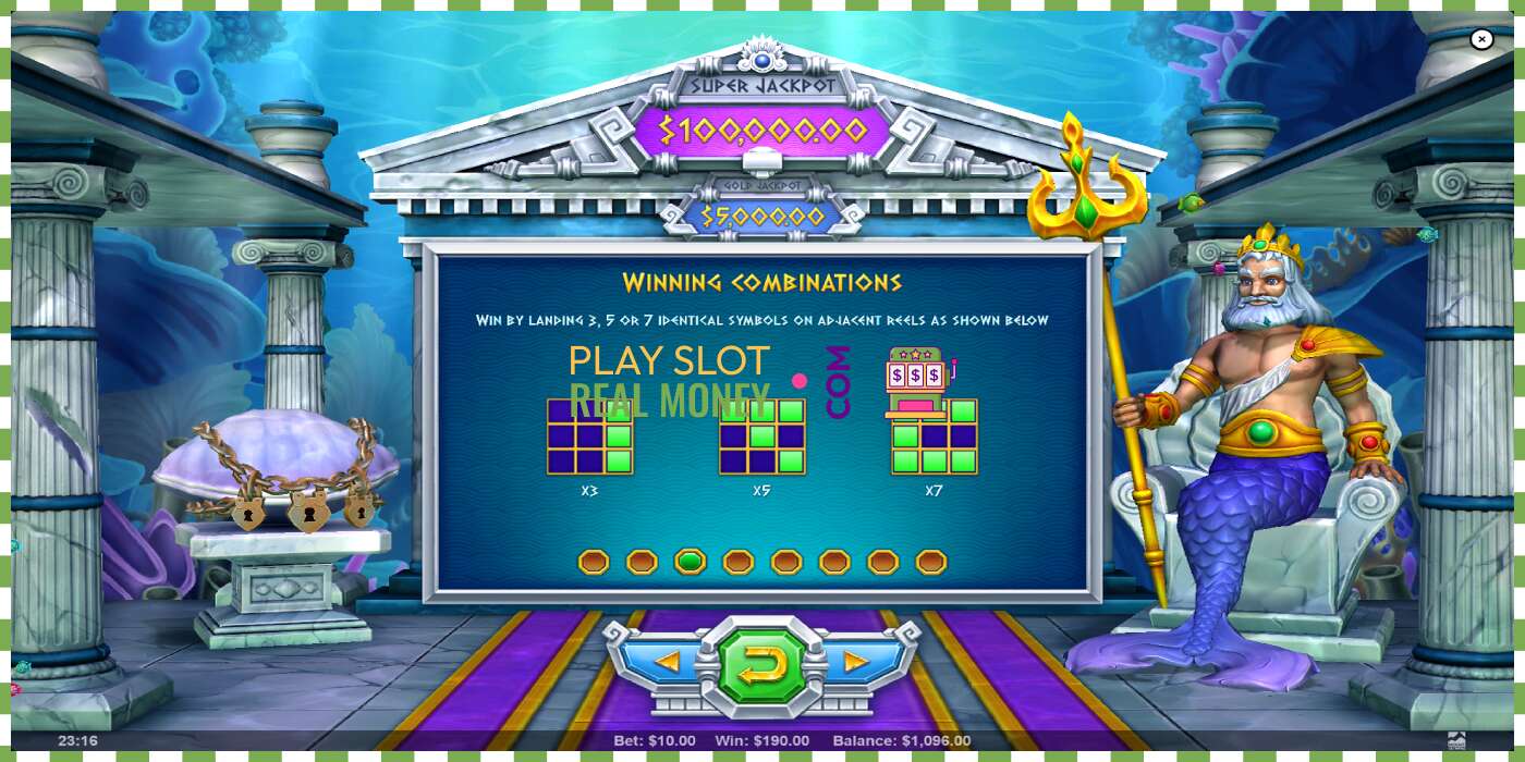 Slot Tritons Secret za skutočné peniaze, obrázok - 6