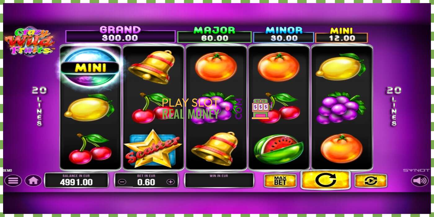 Slot Crazy Wild Fruits oikealla rahalla, kuva - 4