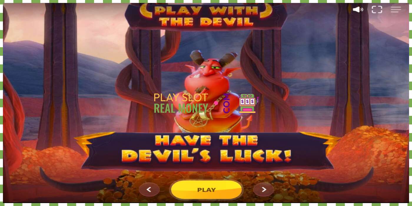 Слот Play with the Devil за вистински пари, слика - 1