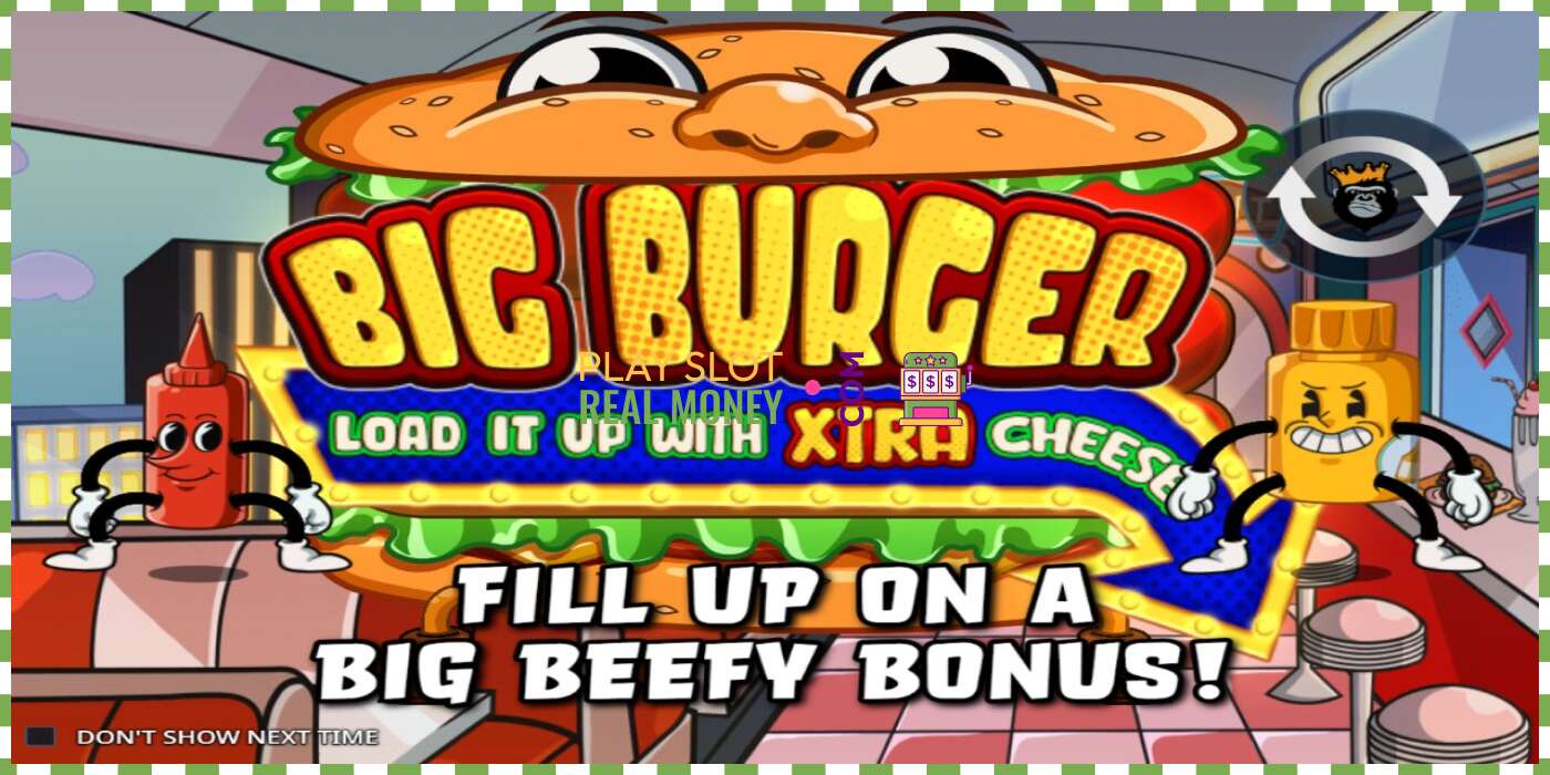 Pesa Big Burger Load it up with Xtra Cheese päris raha eest, pilt - 1