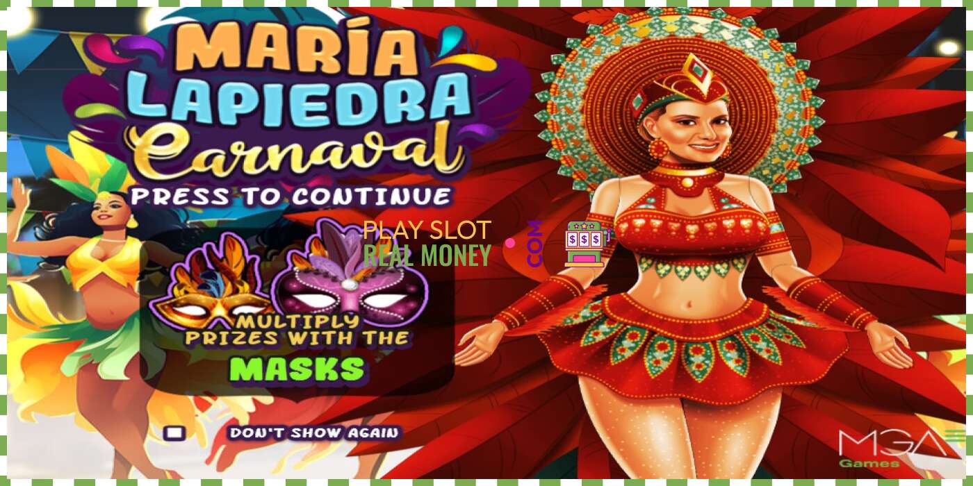 Slot Maria Lapiedra Carnaval oikealla rahalla, kuva - 1