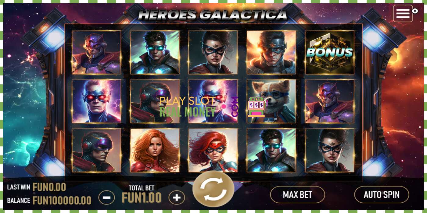 Zirrikitua Heroes Galactica benetako diruagatik, argazkia - 1