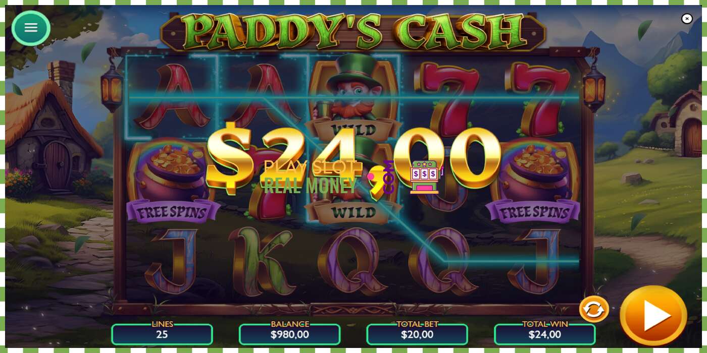 Slot Paddys Cash për para të vërteta, foto - 3