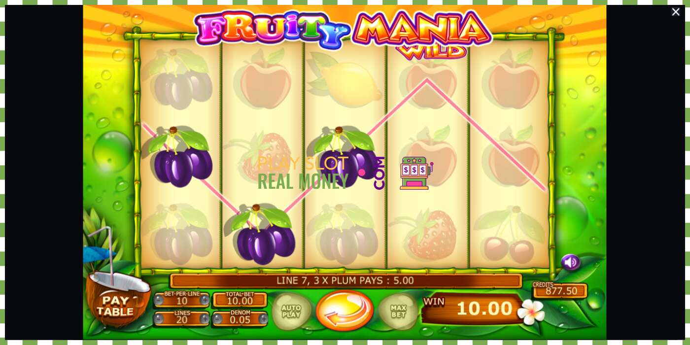 Слот Fruity Mania на реальные деньги, картинка - 4