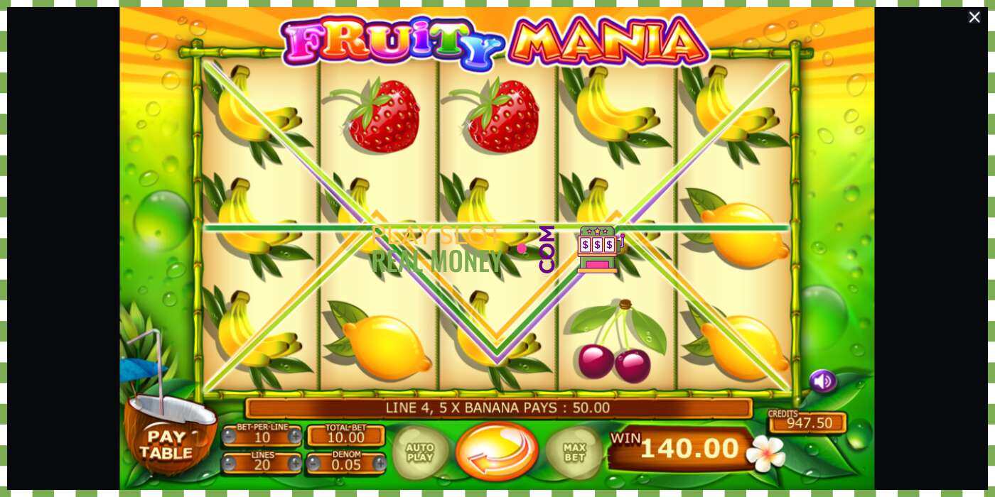 Слот Fruity Mania на реальные деньги, картинка - 5